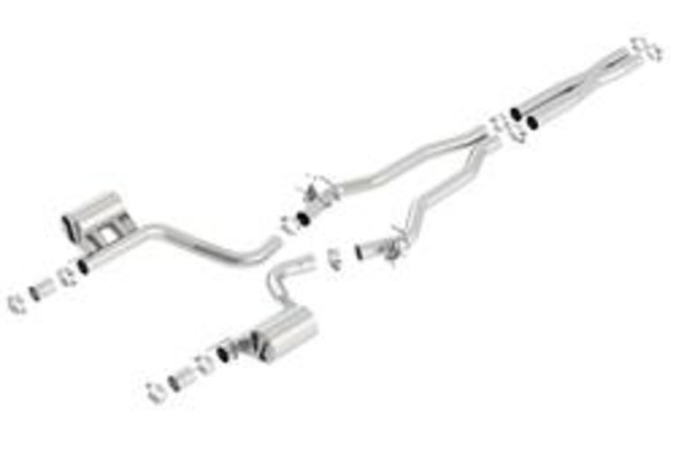 Borla ATAK Cat-Back Exhaust 15-up Dodge Charger 6.2L Hellcat